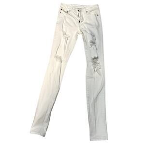 American Eagle Flex Distressed Skinny Jeans 29x32